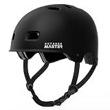 OutdoorMaster Beetles Snug Skateboard Bike Helmet for Adults, Youth