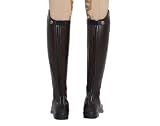 TUFFRIDER Ladies Starter Back Zip Field Boots, Mocha, 6, Regular
