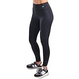 CompressionZ Compression Leggings for Women High Waisted Performance Tummy Control Gym, Pilates, Travel, Yoga, Workout Pants Black