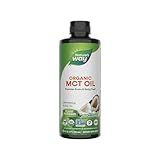 Nature's Way Organic MCT Oil, 16 Fl Oz, Brain and Body Fuel from Coconuts*, C8 Caprylic Acid and C10 Capric Acid, Keto and Paleo Certified, Organic, Non-GMO Project Verified