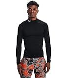 Under Armour Men's ColdGear Armour Compression Mock, Black (001)/White, Large