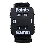 Gogogmee Score Counter Watch with Adjustable Wristband - Score Keeper Stroke Counter Bracelet for Cricket, Tennis, Padel & Ping Pong Sport Accessories