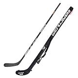 GY Ice Hockey Stick Senior 100% Carbon Fibre Hockey Stick Adult with Hockey Stick Bag, 66" Length/Flex 75 /Shaft Woven 24K /375G /Mid Kick Point (Left Handed)