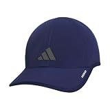 adidas Men's Superlite Hat – Lightweight Moisture-Wicking Cap for Workout and Training, Dark Blue/Grey Four/3, OSFA