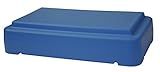The Step Durable Stackable Step - Aerobic step Platform with Non-Slip Surface - Made in USA - Perfect Steppers for Exercise - Workout Equipment for Home,Blue