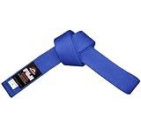 FUJI Sports Judo Belt for Kids and Adults, Training and Competition Judo Uniform Belt, Blue Color, Size 3