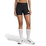 Adidas Women's Techfit Volleyball Shorts, Black, Medium/4"