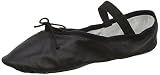 Bloch Women's Dansoft Full Sole Leather Ballet Slipper, Black, 6 C US