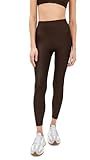 Alo Yoga Women's 7/8 High-Waist Airlift Leggings, Espresso, Brown, L