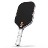 JOJOLEMON Pickleball Paddles, Raw Carbon Fiber Rackets with 16mm Polymer Honeycomb Core, Hybrid Racquet Designed for Ultimate Spin & Consistency - USAPA Approved