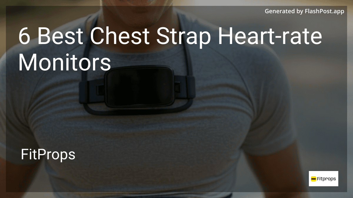 6 Best Chest Strap Heart-rate Monitors in 2025 preview