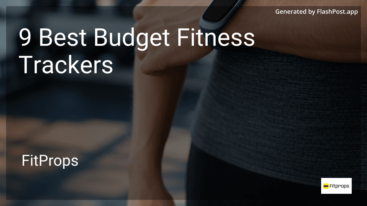 9 Best Budget Fitness Trackers in 2025 preview