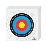 KAINOKAI Competitive Archery Targets Paper Compound Bow Target Paper 40cm/60cm/80cm (40cm/16in（10 Rings） 10PCS)