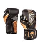 Venum Elite Evo Boxing Gloves - Black/Bronze