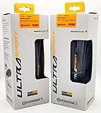 Continental Ultra Sport III 700x28 Black/Black Folding PureGrip - Pair (2 Tires)
