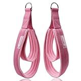 J Bryant Pilates Double Loop Straps for Reformer Fitness D-Ring Straps,Yoga Exercise Accessories for Home Gym Workout,1 Pair