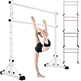 FC FUNCHEER Adjustable Ballet Barre,Portable Dance bar,Fitness Equipment for Dance & Balance Excercise,Super Sturdy for Balance Workout,Weight Limit 250 LBS
