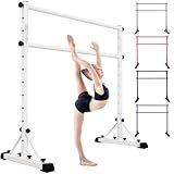 FC FUNCHEER Adjustable Ballet Barre,Portable Dance bar,Fitness Equipment for Dance & Balance Excercise,Super Sturdy for Balance Workout,Weight Limit 250 LBS