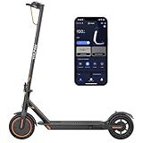 VOLPAM Electric Scooter, 350W/500W Powerful Motor, 8.5"/10" Solid Tires, 19/22Mph, 28/23/21/16 Miles Max Range, Dual Braking