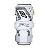 STX Cell VI™ Lacrosse Arm Pads, Large, White, Pair