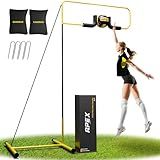 Apex Sports Volleyball Spike Trainer – Adjustable Solo Practice Station for Hitting & Spiking – Durable 25lb Base, Easy Ball Reload – Indoor/Outdoor Training Aid for All Skill Levels