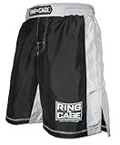 Ring to Cage MMA Fight Training Shorts - XL Size Black/Grey