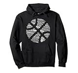 Basketball Text Pullover Hoodie