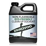 SOLAREZ Eco-Friendly Clean-Up Solvent (Quart) Quickly Cleans Resin Spills, Brushes, Fabrication Tools, Surfboard ~ Plant-Based Biodegradable Non-Ozone-Depleting Non-Flammable Solvent, A+ Resin Removal