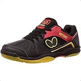 Butterfly Men's Table Tennis Shoes Sneaker, Black, 8.5