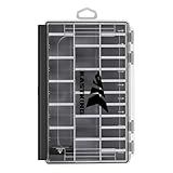 KastKing HyperSeal Waterproof Tackle Box, 3600 and 3700 Tackle Trays, Fishing Tackle Box Organizer with Removable Dividers, Lure Box and Terminal Tackle Storage,Black