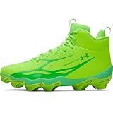 Under Armour Men's Spotlight Hammer Football Cleats, (389) Hyper Green/Green Energy/Green Energy, 12, US
