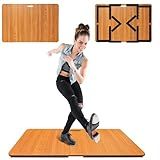 koretech Tap Dance Floor, Portable Dance Floor, Professional Tap Board for Tap Dancing, Cushioned Base Dance Practice Floor, 48'' x 28'', Oak