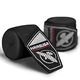 Hayabusa 4.0 Perfect Stretch Boxing Hand Wraps - Black, 180 Inches