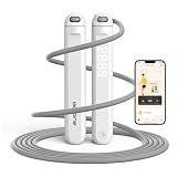 Jump Rope, Tangle free rapid speed jump ropes with counter for women,Skipping rope with app for fitness men, women's home exercise, workout, fitness gifts for adults