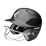 Easton | ALPHA Fastpitch Softball Batting Helmet with Facemask | Medium/Large | Black