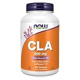 NOW Supplements, CLA (Conjugated Linoleic Acid) 800 mg, Nutritional Oil, 180 Softgels