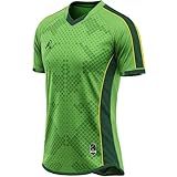 Arcarius Men's Pro Soccer Jersey – Moisture Wicking Match or Goalie Uniform (Light Green, Medium)