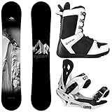 System Timeless and Summit Complete Men's Snowboard Package New (163 cm Wide, Boot Size 12)