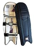SS Cricket Maxlite Premium Batting Leg Guards - Men's Size (Navy Blue)