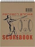Perfect Strike Softball Scorebook with Rules and Scoring Instructions. Heavy Duty. Youth or Adult Softball. TS-14:7. (1 Book)