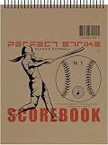 Perfect Strike Softball Scorebook with Rules and Scoring Instructions. Heavy Duty. Youth or Adult Softball. TS-14:7. (1 Book)