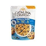 Catalina Crunch Protein Cereal - Breakfast Cereal with 10g of Protein, No Added Sugar - Gluten Free - Blueberry Muffin - 8 oz. Bag (Pack of 1)