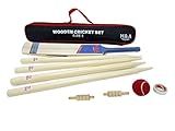 H&A Sports Kids Wooden Cricket Set Size 3 & 5 (Size 3)