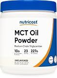 Nutricost Premium MCT Oil Powder .5LBS (Keto, Ketosis, and Ketogenic Diets)