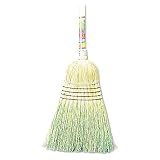 UNISAN Warehouse Broom, Corn Fiber Bristles, 42 Inch Wood Handle, Natural (932C)