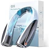 Kesguar Portable Neck Fan, 20H RunTime Cooling Fan, 6 Speeds 360° Airflow Personal Fan, Rechargeable Hands Free with 6000mAh Battery Wearable fan Gifts for Women Men Outdoor Travel Camping