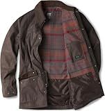 CQR Men's Flannel Shirt Jacket Long Sleeve, Winter Warm Outdoor Casual Plaid Jacket Coat with Pockets, Suede Huntsman Harvest, Large