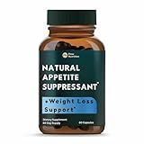 FLOWNUTRITION Natural Appetite Suppressant for Women & Men – Non-Stimulant Satiety Support & Holistic Daily Formula. Helps Control Hunger & Curb Cravings Naturally – 60 Veggie Capsules