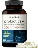 NatureBell Probiotics 200 Billion CFU Per Serving, 40 Strains, 240 Capsules