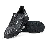 KR Strikeforce Jet FT Black/Silver Right Hand Wide Size 12 Men's Bowling Shoe